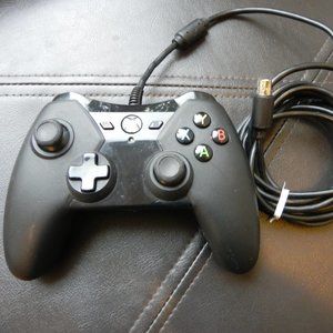 PowerA Wired Controller Xbox 360 Windows Black 8' Cable 1414133